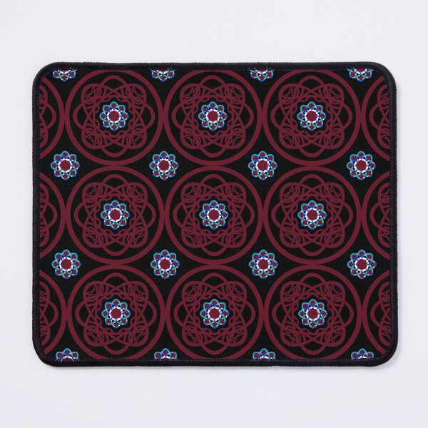 Item preview, rose window mandala blue pattern 1 designed and sold by AnnaBaldon.