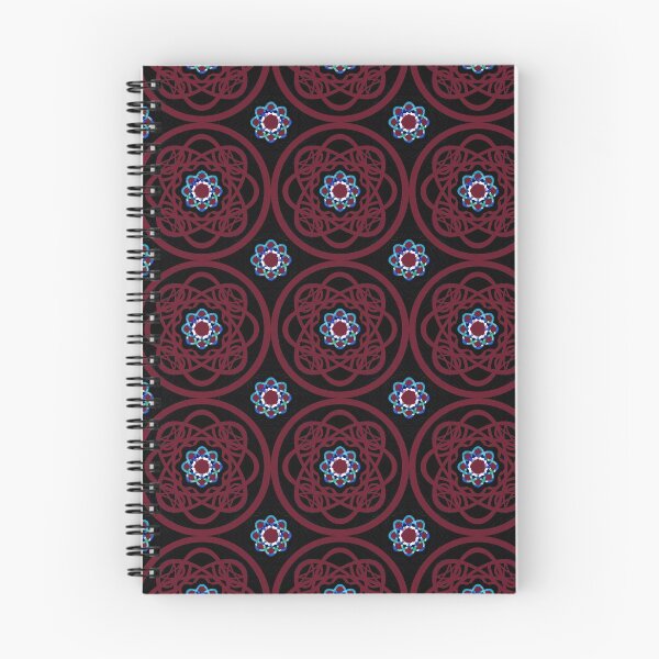 Item preview, rose window mandala blue pattern 1 designed and sold by AnnaBaldon.