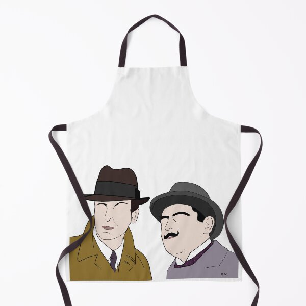 Item preview, Captain Hastings and Poirot on a case designed and sold by Ileedesign.