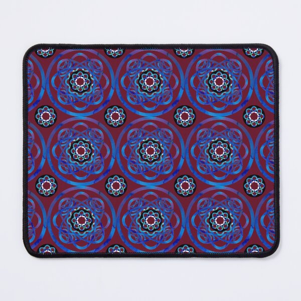 Item preview, rose window mandala red pattern 3 designed and sold by AnnaBaldon.