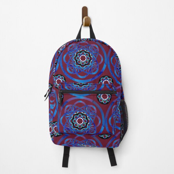 Item preview, rose window mandala red pattern 3 designed and sold by AnnaBaldon.