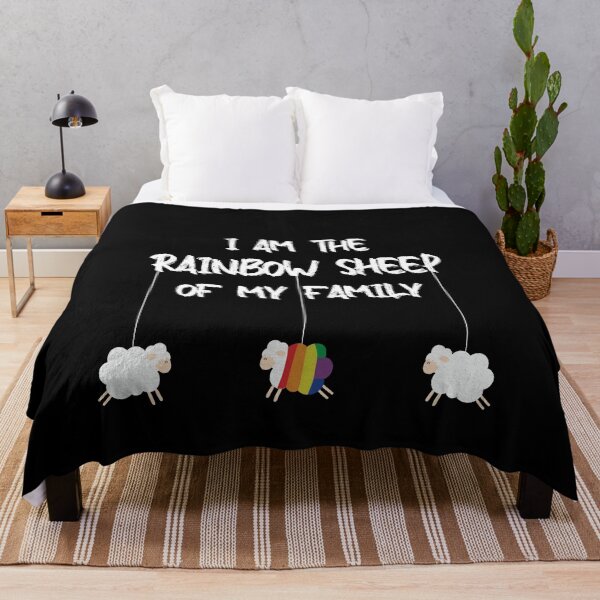 Item preview, I Am The Rainbow Sheep Of My Family Im Acceptance Heart designed and sold by Shop-collection.