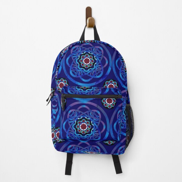 Item preview, rose window mandala blue pattern 3 designed and sold by AnnaBaldon.