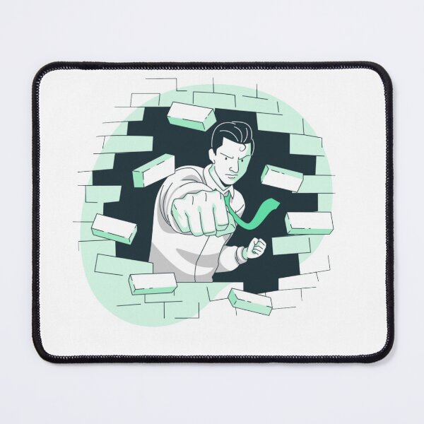 Item preview, Breaking barriers concept illustration designed and sold by fariz yuhdi.