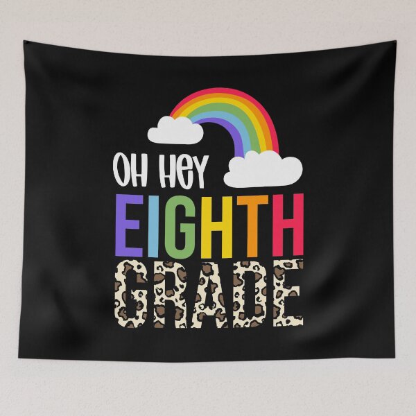 Item preview, Oh Hey Eighth Grade - Funny Gift Idea For World Teachers Day 2021 designed and sold by RedHive.
