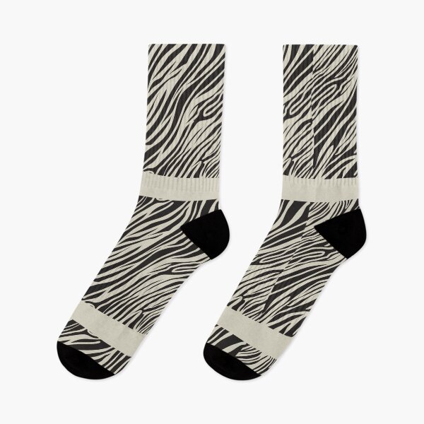 Item preview, Black and Cream Striped Zebra Print designed and sold by cgroenewald.