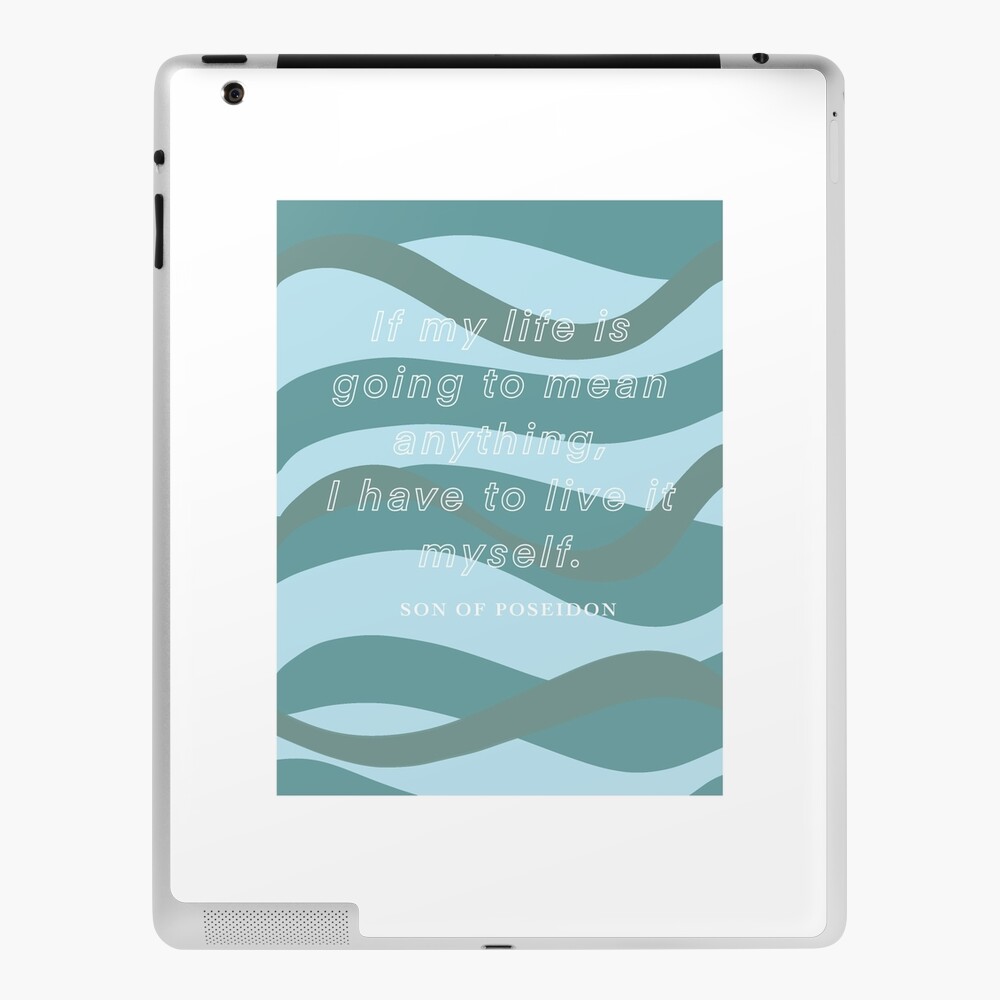 Percy Jackson Inspirational Quote  Art Print for Sale by magifur