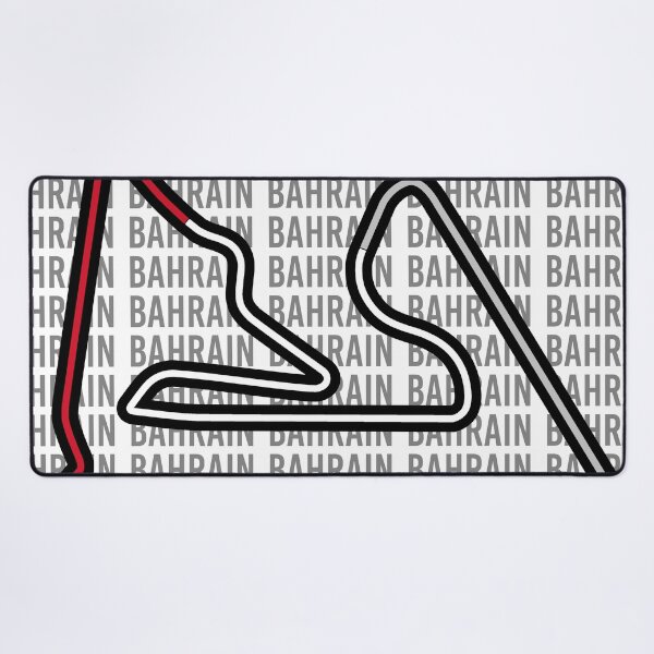 Item preview, Bahrain - F1 Racing Track Poster designed and sold by GreazyL.