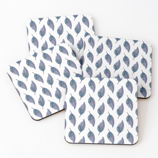 Item preview, purple leaf pattern designed and sold by AnnaBaldon.