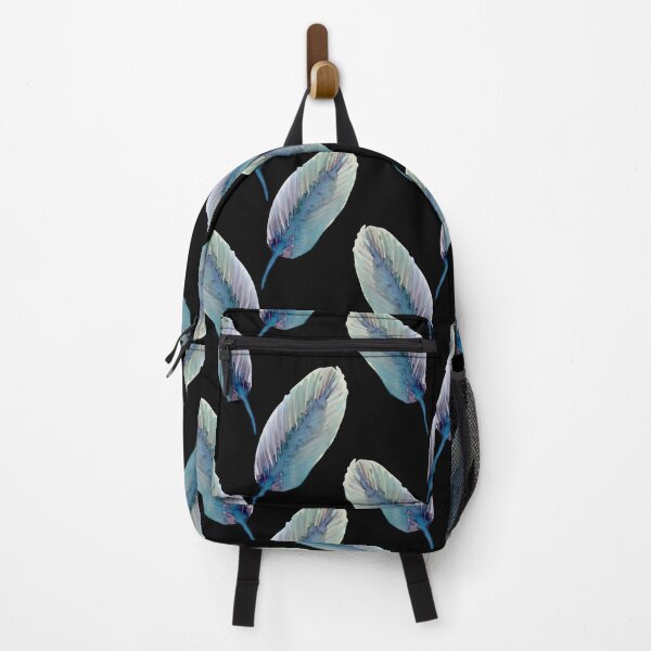 Item preview, green leaf black pattern designed and sold by AnnaBaldon.