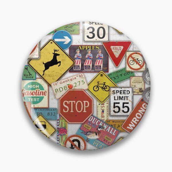 Item preview, Highway Signs A designed and sold by Jean Plout.