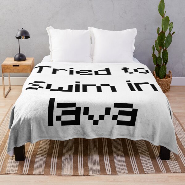 Item preview, Tried to swim in lava designed and sold by Jabaroni.