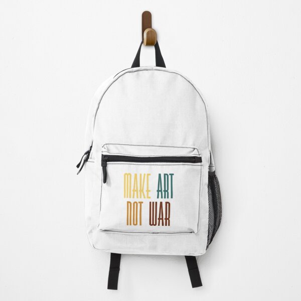 Item preview, Make art not war - rainbow designed and sold by annaguerrawords.