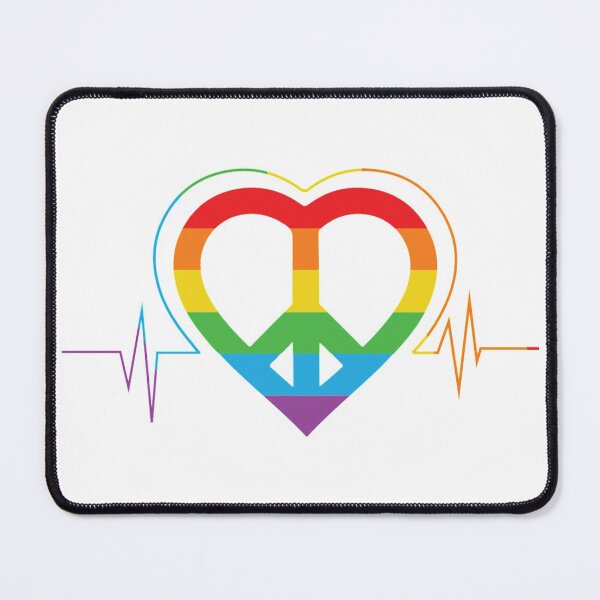 Item preview, Rainbow Heartbeat designed and sold by VerasCreations.