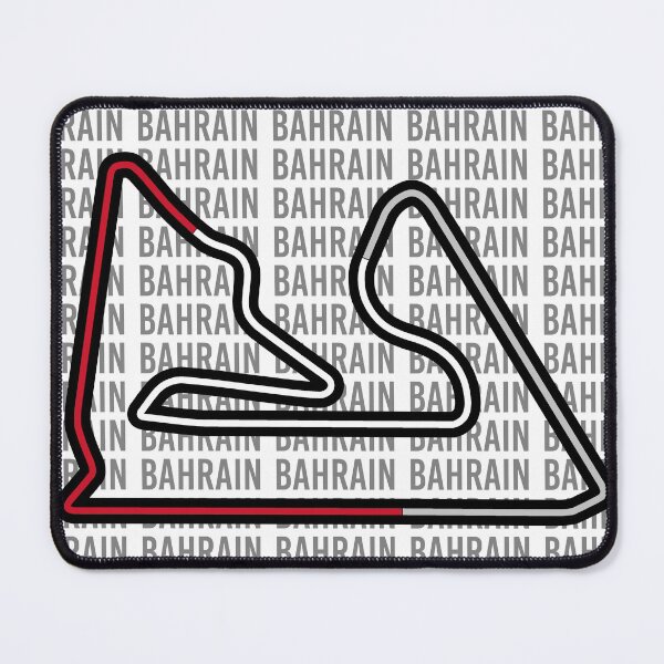 Item preview, Bahrain - F1 Racing Track Poster designed and sold by GreazyL.