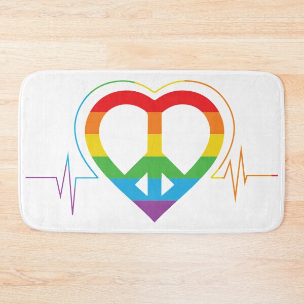 Item preview, Rainbow Heartbeat designed and sold by VerasCreations.