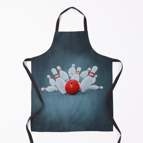 Item preview, Bowling Strike Blue designed and sold by Elisabeth Lucas.