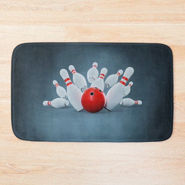 Item preview, Bowling Strike Blue designed and sold by Elisabeth Lucas.