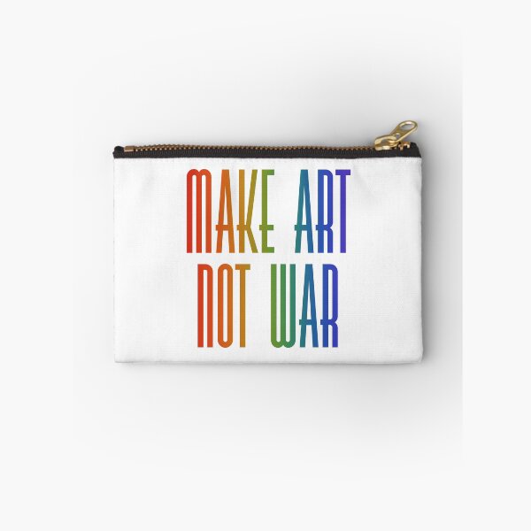Item preview, Make art not war - rainbow designed and sold by annaguerrawords.