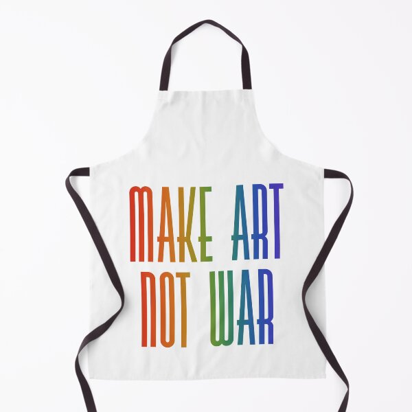 Item preview, Make art not war - rainbow designed and sold by annaguerrawords.