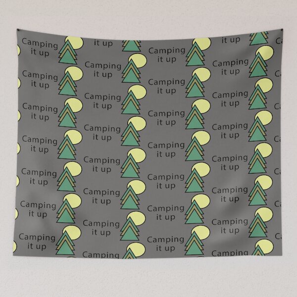 Item preview, camping designed and sold by LPDesignsUK.