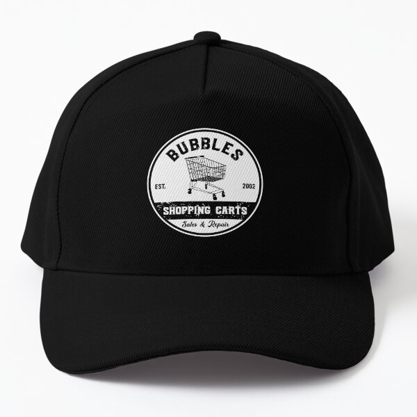 Bubbles Shopping Carts Sales And Repair Baseball Cap