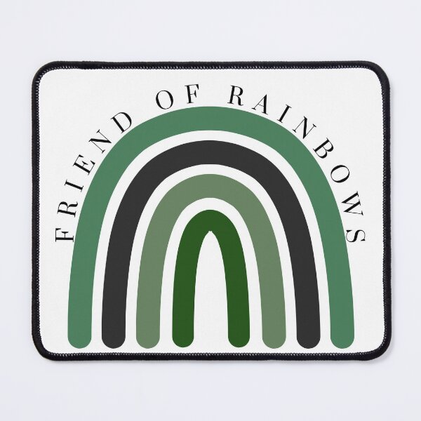 Item preview, Copy of Emerald Friend Of Rainbows Fun Cute Cool Friendly Design designed and sold by Rainbows Rock.