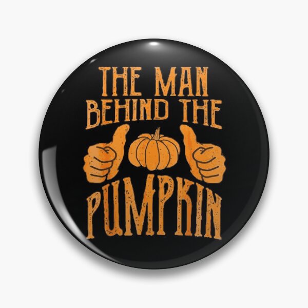 Item preview, Funny Halloween Gift For New Dad The Man Behind The Pumpkin designed and sold by fried1982.