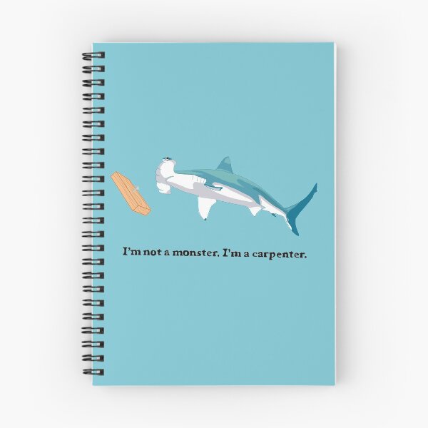 Item preview, Hammerhead shark, they are not monsters, they are carpenters. Save the sharks. designed and sold by Achibebon.