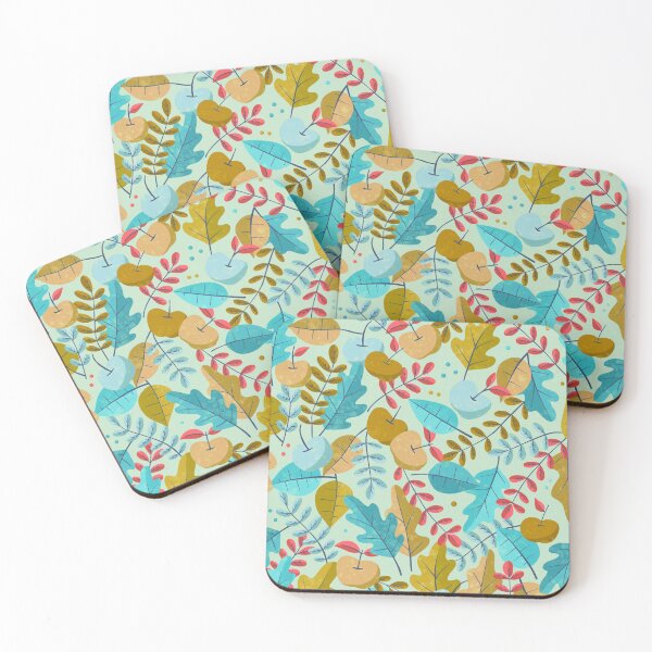 Item preview, Apples and Leaves - Bermuda designed and sold by by-lauren.