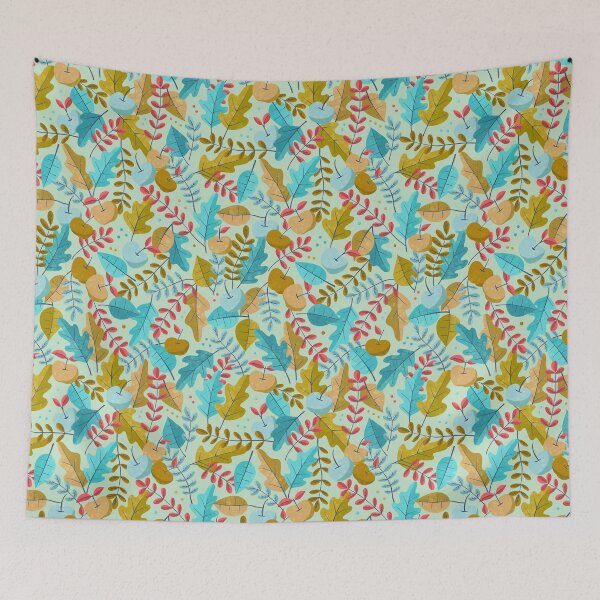 Item preview, Apples and Leaves - Bermuda designed and sold by by-lauren.