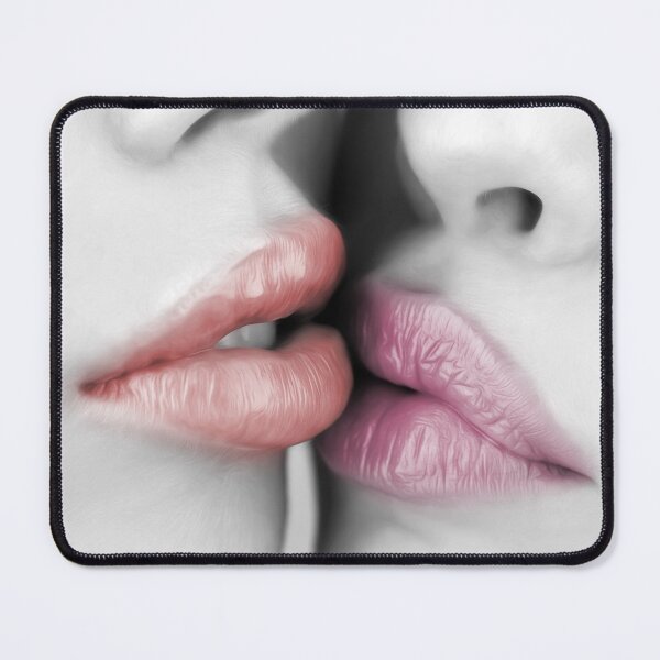 Item preview, Beautiful Luscious Lips Kissing - Colored Lips Painting designed and sold by BrianSmith84.