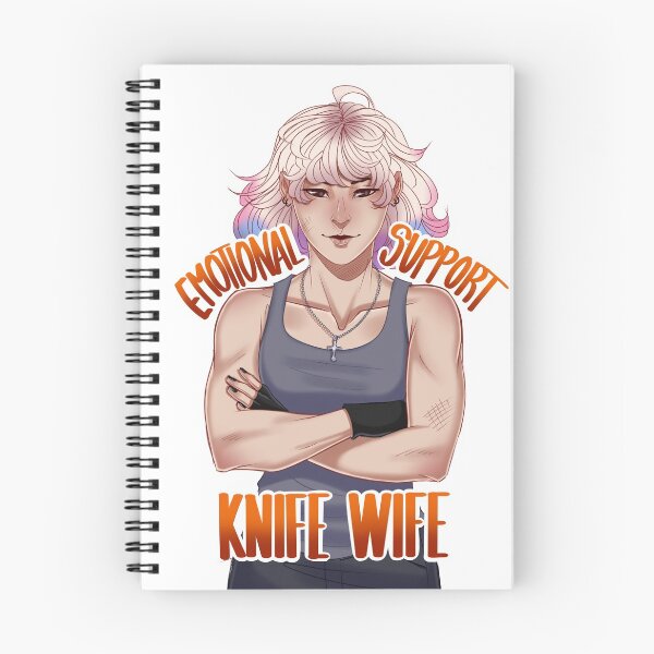 Item preview, Emotional Support Knife Wife designed and sold by Oblivionsdream.