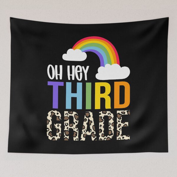 Item preview, Oh Hey Third Grade - Funny Gift Idea For World Teachers Day 2021 designed and sold by RedHive.
