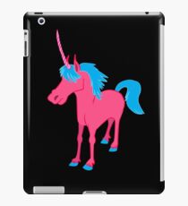 Majestätisches rosa Einhorn iPad-Hülle & Klebefolie