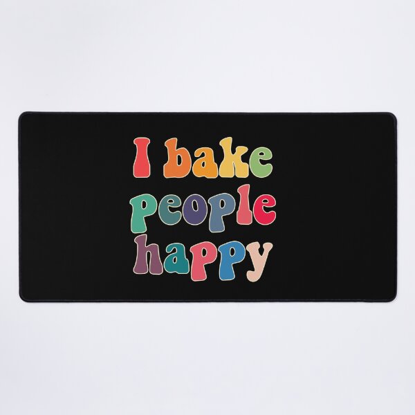 Item preview, I bake people happy designed and sold by TheLemonBox.
