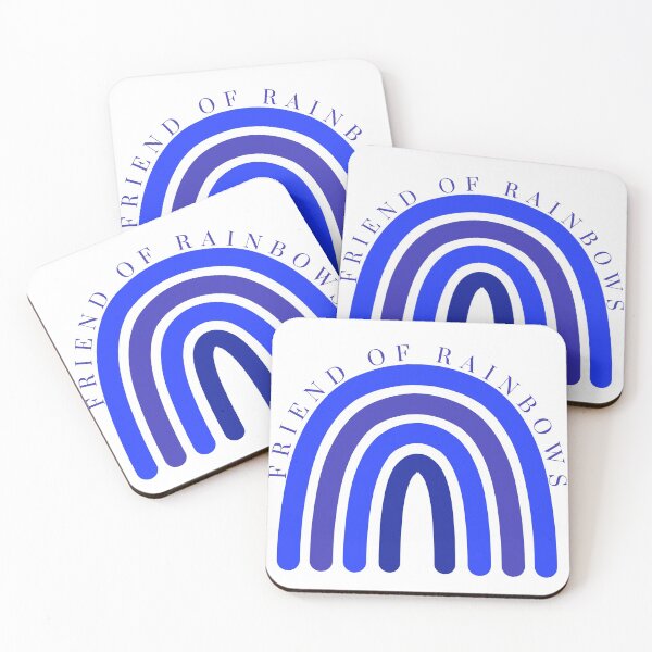 Item preview, Saphire Blue Friend Of Rainbows Fun Cute Cool Friendly Design designed and sold by Rainbows Rock.