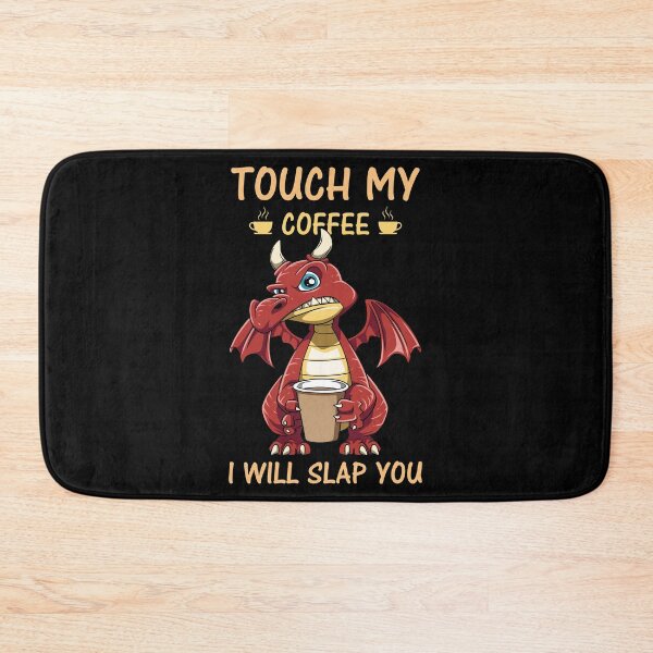 Item preview, Funny Grumpy Dragon Coffee Lover Hate Morning Fantasy Animal designed and sold by melomedia.