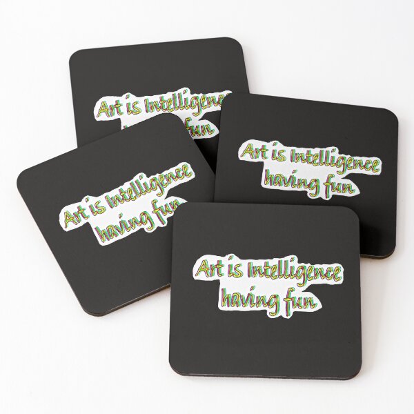 Item preview, Art Intelligence Quote designed and sold by jmdoodlez.