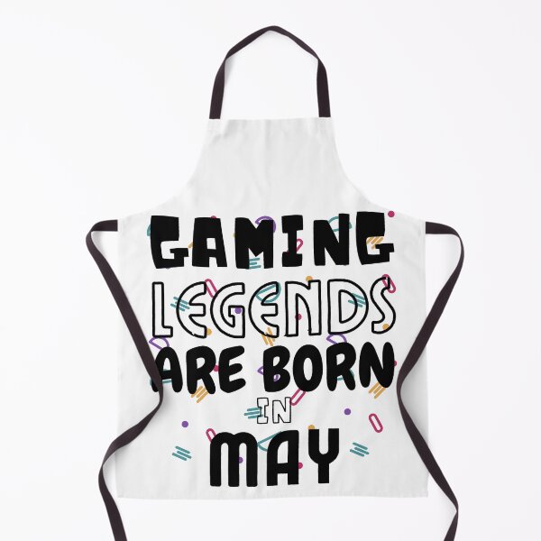 Item preview, Gaming legends are born in May - Born to be a gamer - Gamer baby designed and sold by For the love of Pixels.