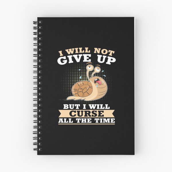 Item preview, I Will Not Give Up Runner Snail Running Jogging designed and sold by StrongShirts.