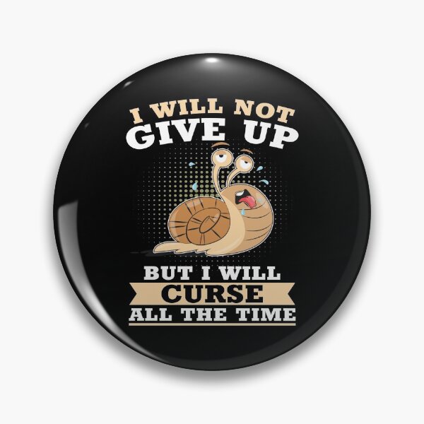 Item preview, I Will Not Give Up Runner Snail Running Jogging designed and sold by StrongShirts.