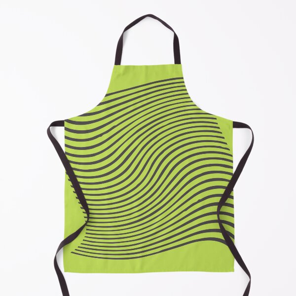 Item preview, Modern Lime Green Grey Lined  designed and sold by Looly Elzayat.