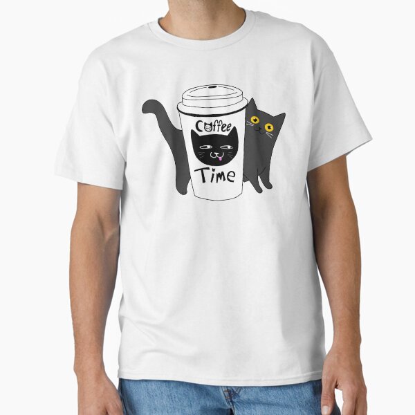 Item preview, Coffee Time Cat designed and sold by KilkennyCat Art.