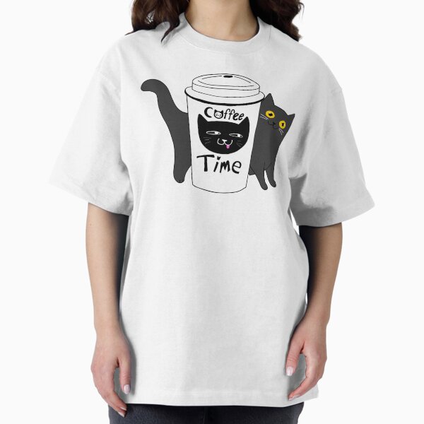 Item preview, Coffee Time Cat designed and sold by KilkennyCat Art.