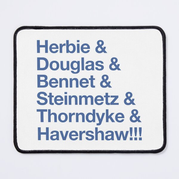 Item preview, Herbie - Original “&” List (Blue) designed and sold by Justin Ellis.