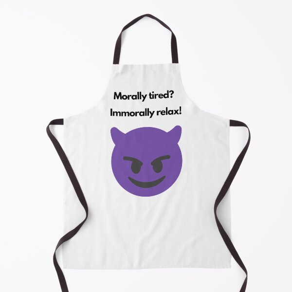 Item preview, Morally tired? Immorally relax! designed and sold by aminazh.