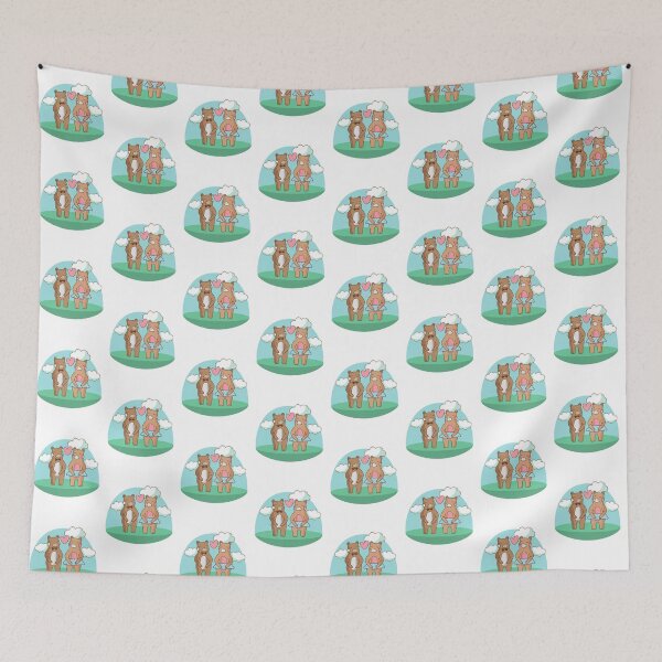 Item preview, Cute Bear Couple, Stickers For Loves Bears Couples designed and sold by Stylish-choice.