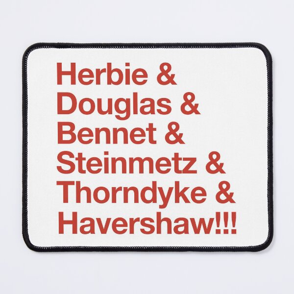 Item preview, Herbie - Original “&” List (Red) designed and sold by Justin Ellis.