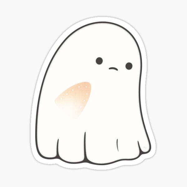Item preview, Sad ghost designed and sold by kimvervuurt.